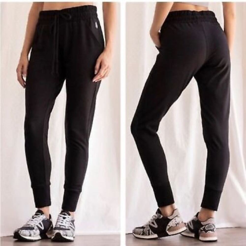Free People Movement Sunny Skinny Joggers Sweatpants Black Size XS